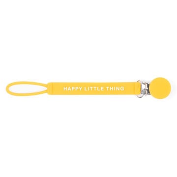 Picture of Happy Little Thing Signatuer Pacifier Clip - by Bella Tunno