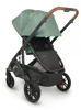 Picture of Cruz V2 Stroller - GWEN (Green Melange/carbon/saddle) | By Uppa Baby