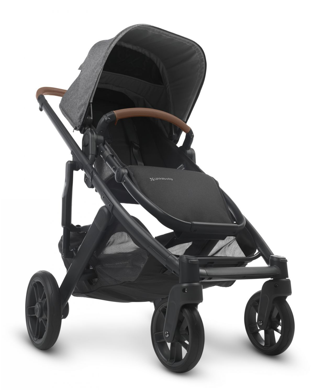 Shop Cruz V2 Stroller Greyson Charcoal Melange Carbon Saddle