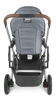 Picture of Cruz V2 Stroller - GREGORY (blue melange/silver/saddle) | By Uppa Baby