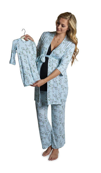 Picture of 5 Piece PJ Set - Mom and Me - Baby's Breath-Medium