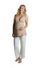 Picture of 5 Piece PJ Set - Mom and Me - Morse Code Love- Extra Small