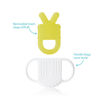 Picture of 4-in-1 Teether + Storage Tray Not Too Cold to Hold - by Frida Baby