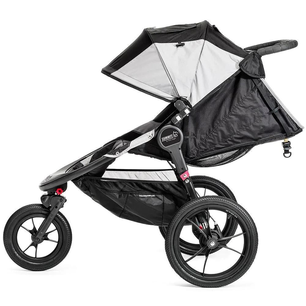 Baby Jogger Plush Stroller Hand Muff - Black Stroller Accessory