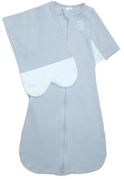 Picture of Cool Gray Butterfly Swaddle Medium 12-17 Pounds