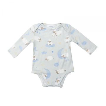 Picture of Angel Dear Bodysuit - Baby Sheep Blue