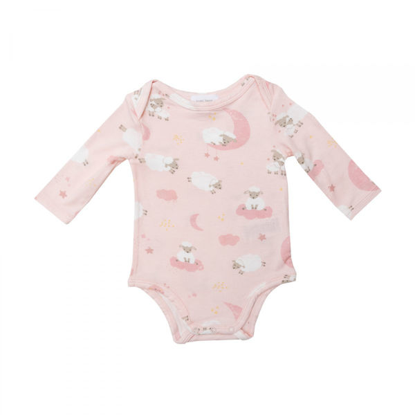 Picture of Angel Dear Bodysuit Baby Sheep Pink