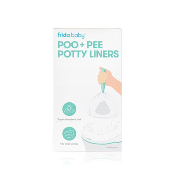 Picture of Poo + Pee Potty Liners (30 Poo + Pee Potty Liners) | by Baby Frida