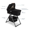 Picture of MIXX Bassinet + Stand - Caviar | by Nuna