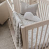 Picture of Leaf Jersey Crib Sheet | by Oilo
