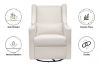 Picture of Kiwi Glider Recliner w/ Electronic Control and USB - Performance Cream Eco-Weave - By Babyletto