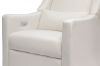 Picture of Kiwi Glider Recliner w/ Electronic Control and USB - Performance Cream Eco-Weave - By Babyletto