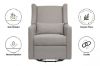 Picture of Kiwi Glider Recliner w/ Electronic Control and USB - Performance Grey Eco-Weave - By Babyletto