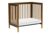 Picture of Gelato Convertible Mini Crib Walnut/Gold - by Babyletto