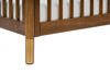 Picture of Gelato Convertible Mini Crib Walnut/Gold - by Babyletto