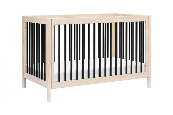 Picture of Gelato Convertible Full Sized Crib  Natural/Black - by Babyletto