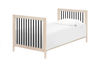 Picture of Gelato Convertible Mini Crib Natural/Black - by Babyletto