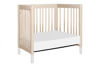 Picture of Gelato Convertible Mini Crib Natural/White - by Babyletto