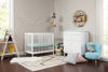 Picture of Gelato Convertible Mini Crib White/ Washed Natural - by Babyletto