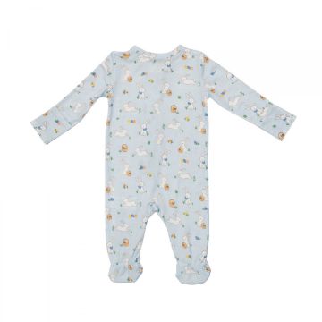 Picture of Angel Dear Zipper Footie Blue Bunnies