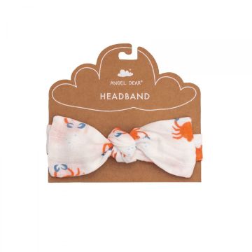 Picture of Angel Dear Cotton Muslin Headband Crabby Cuties