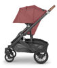 Picture of Cruz V2 Stroller -  Lucy (Rosewood/Carbon/Saddle)  - by Uppa Baby