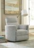 Picture of Raggio Power Swivel Recliner - Dove | by PL Heritage Furniture 