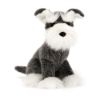 Picture of Lawrence Schnauzer 9" x 4" | Supersofties by Jellycat