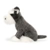 Picture of Lawrence Schnauzer 9" x 4" | Supersofties by Jellycat