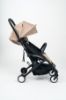 Picture of Bumprider Connect 3 Stroller Sand Fabrication on Black Frame