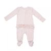 Picture of Angel Dear Ruffle Back Zipper Footie Pink Bunnies