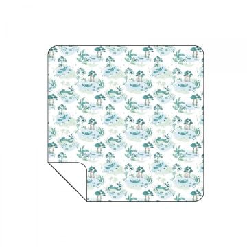 Picture of Swaddle Blanket Aligator Pond