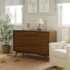 Picture of Palma 7 Drawer Dresser - Natural Walnut Finish - by Babyletto