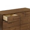 Picture of Palma 7 Drawer Dresser - Natural Walnut Finish - by Babyletto