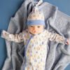 Picture of Good Vibe On Tide Modal Gown And Hat Set (Newborn-3 Month) | by Magnetic Me