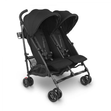 Picture of G-LINK V2 Lightweight Double Umbrella Stroller - JAKE (charcoal/carbon) | by Uppa Baby