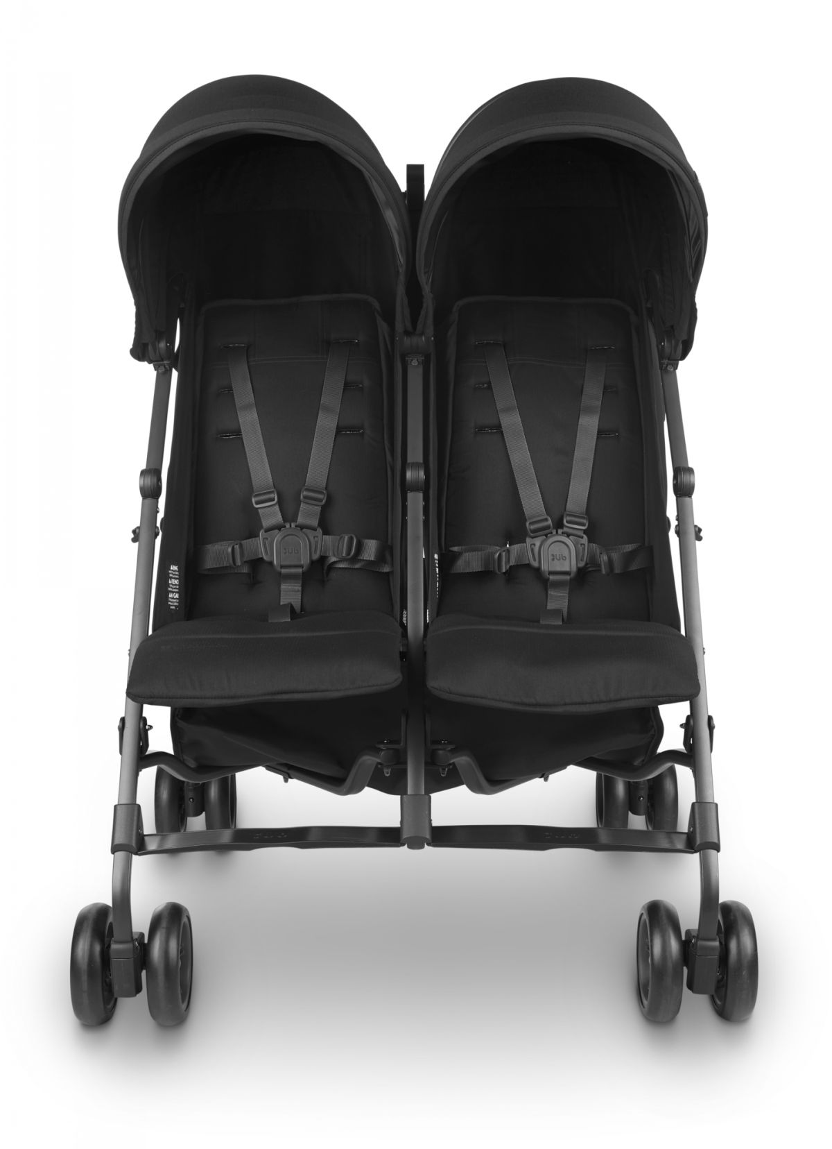 GLINK V2 Lightweight Double Umbrella Stroller JAKE (charcoal/carbon