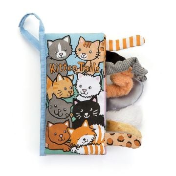 Picture of Kitten Tails Activity Book - 8" x 12" | Softbook by Jellycat