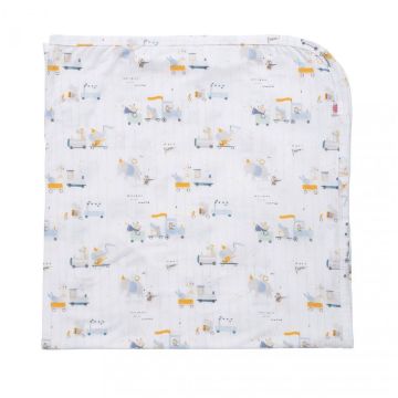 Picture of Welcome Wagon Modal Swaddle Blanket - One Size 30" x 30"