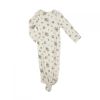 Picture of Mocha Rose Ditsy Knotted Gown  (0-3Months)