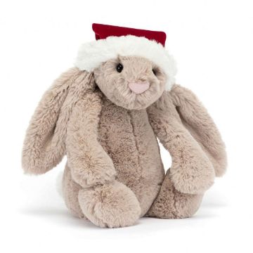 Picture of Bashful Christmas Bunny - 12" x 5" | Jingle & Bashfull by Jellycat