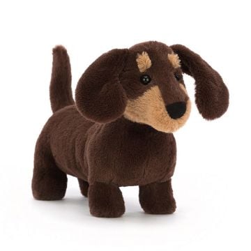 Picture of Otto Sausage Dog Small - 5" x 7" | Supersofties by Jellycat