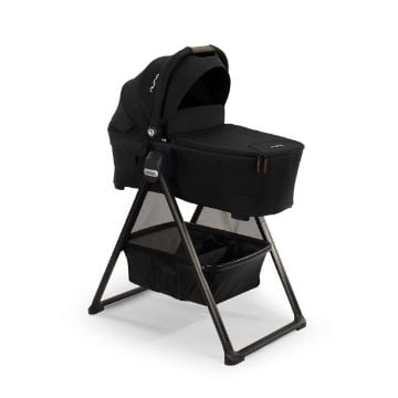 Picture of Nuna LYTL Bassinet & Stand - Caviar - for Triv and Swiv strollers
