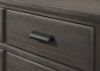 Picture of Caden 6 Drawer Dresser with Changing Top - Rustic Grey | Simmons Baby