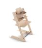 Picture of Tripp Trapp High Chair and Cushion with Stokke Tray - Natural with Gray | by Stokke