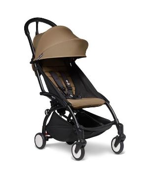 Picture of BABYZEN™ YOYO² Stroller Black Frame with Toffee | Stokke