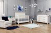 Picture of Beckett 4 In 1 Convertible Crib In Warm White | Monogram by Namesake