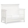 Picture of Beckett 4 In 1 Convertible Crib In Warm White | Monogram by Namesake