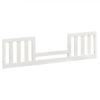 Picture of Toddler Bed Conversion Kit For Tillen In Warm White | Monogram by Namesake