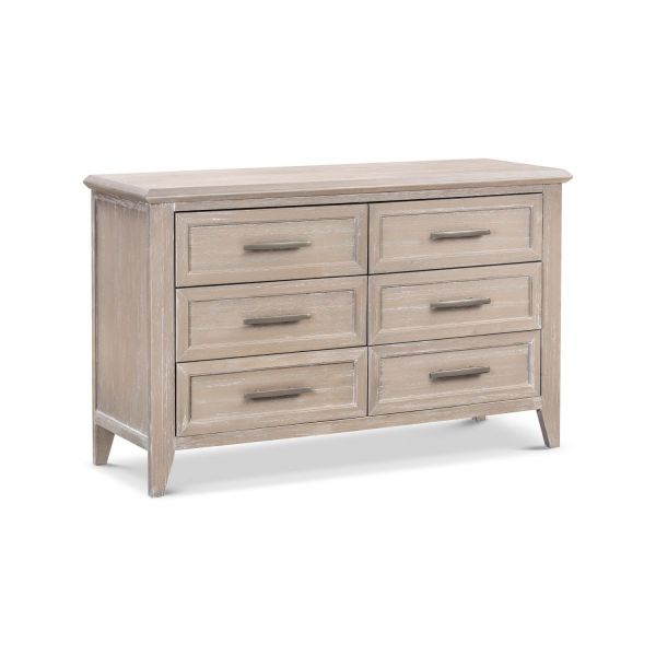 Picture of Beckett 6-Drawer Double Dresser Sandbar Finish | Monogram by Namesake